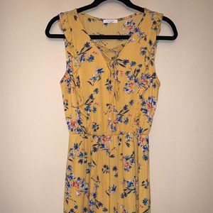 (Maurices) Yellow floral dress